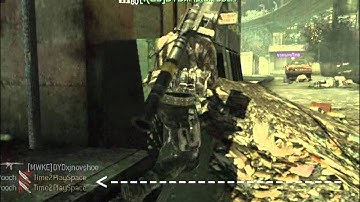 WORLDS FIRST MW3 Double kill with 1 throwing knife