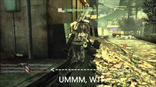 WORLDS FIRST MW3 Double kill with 1 throwing knife