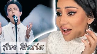 Vocal Coach REACTS to AVE MARIA Dimash New Wave 2021 Димаш | Lucia Sinatra