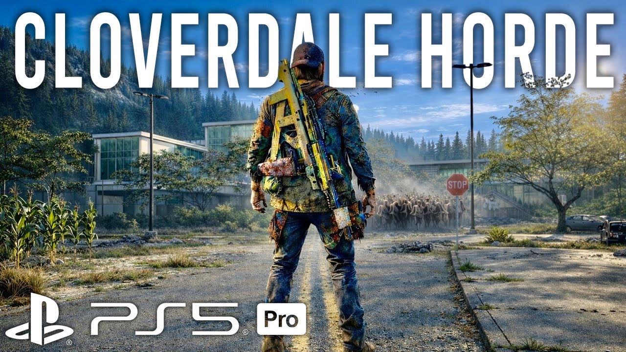 Days Gone Fighting a Horde At The Cloverdale Research Facility | PS5 Pro Zombie Survival