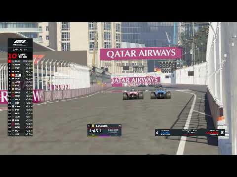 Video Gara in diretta F1 26 Gran Premio dell'Azerbaigian 2026 | Baku City Circuit | 2026