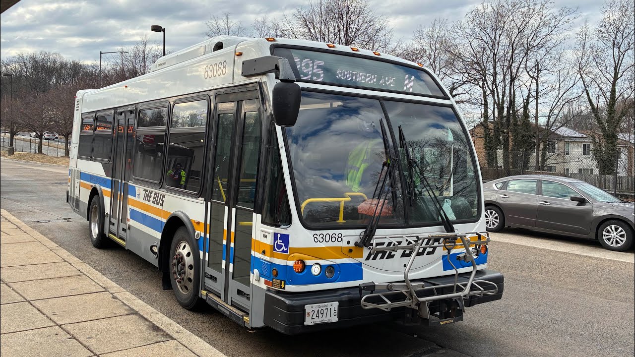 PG TheBus 2022 ElDorado National Rider ll BRT 63068 On Route P95 Ride (Formerly 35/W14) [NEW ROUTE]