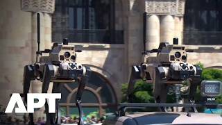 WATCH | Armenia Unveils Quadrupedal “Wolf” Recon And Combat Robots At Military Parade | APT
