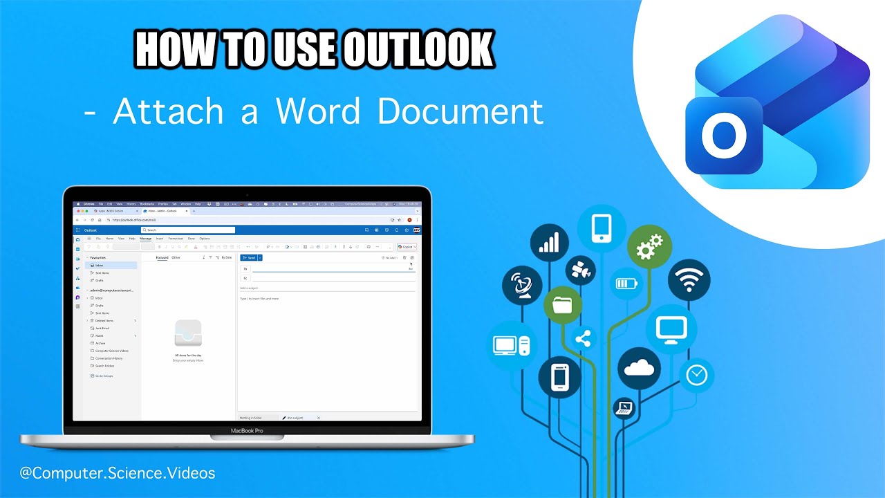 How to ATTACH a Word Document to Your Email On Outlook Using a Mac - Basic Tutorial (2026)