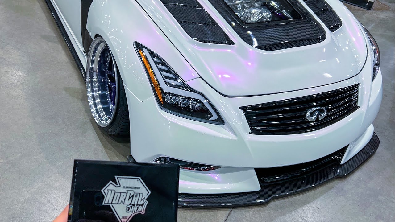 G35 with G37 front end gets rebuilt and more goodies! Slammednuff