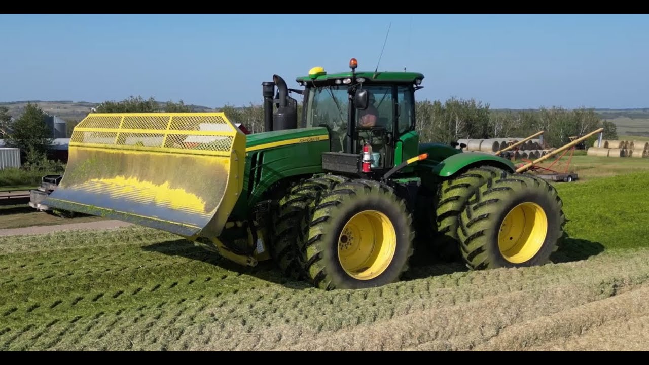 Silaging Barley in Alberta - 2025