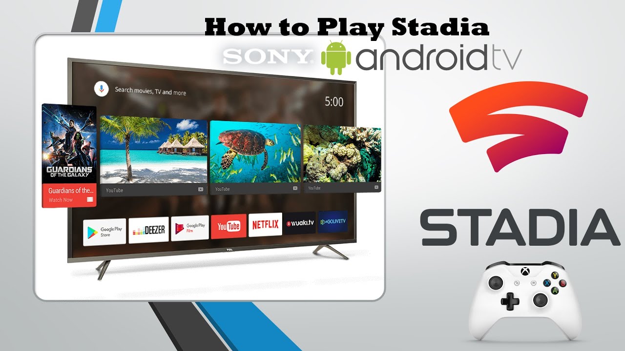 How to play Stadia on Sony Android TV + Game Performance YouTube