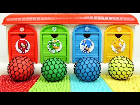 Satisfying Garage ASMR | Oddly Real Nrt Balls Relaxing Sounds FROM 4 Color Magic Garage Mixing ASMR