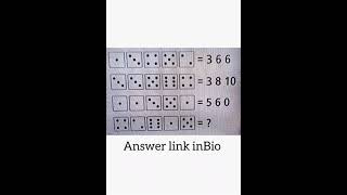 Can you try to solve this dice puzzle | difficult #shorts screenshot 5
