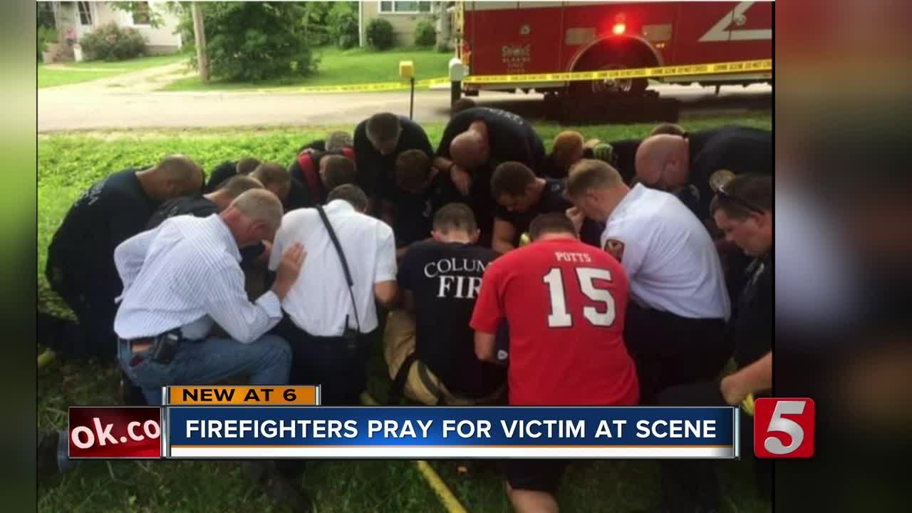 Firefighters Talk Power of Prayer After Fatal House Fire
