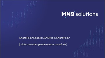 SharePoint Spaces - 3D Sites