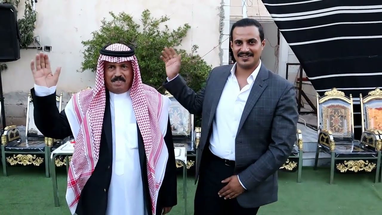 سهرة العريس المحامي حمزة الجحيش الدعجة الفنان سعد ابو تايه