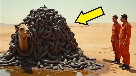 Rescue Team Save a CAMEL from MILLIONS of strange snake parasites!
