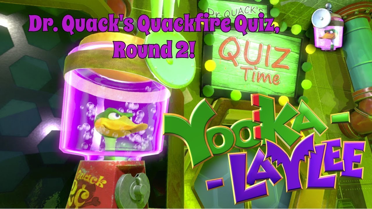 Yooka-Laylee Part 19: Dr. Quack's Quackfire Quiz, Round 2!