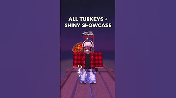 ALL TURKEYS + SHINY VARIANT SHOWCASE #roblox #fisch #robloxfisch