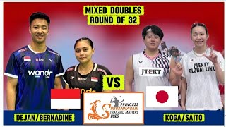 Download Lagu Dejan Ferdinansyah/Bernadine Anindya vs Koga/Saito | Thailand Masters 2026 Badminton MP3