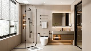 SketchUp + Enscape Bathroom Scene 60 | Render Ready PBR Model + Lighting [Instant Download]