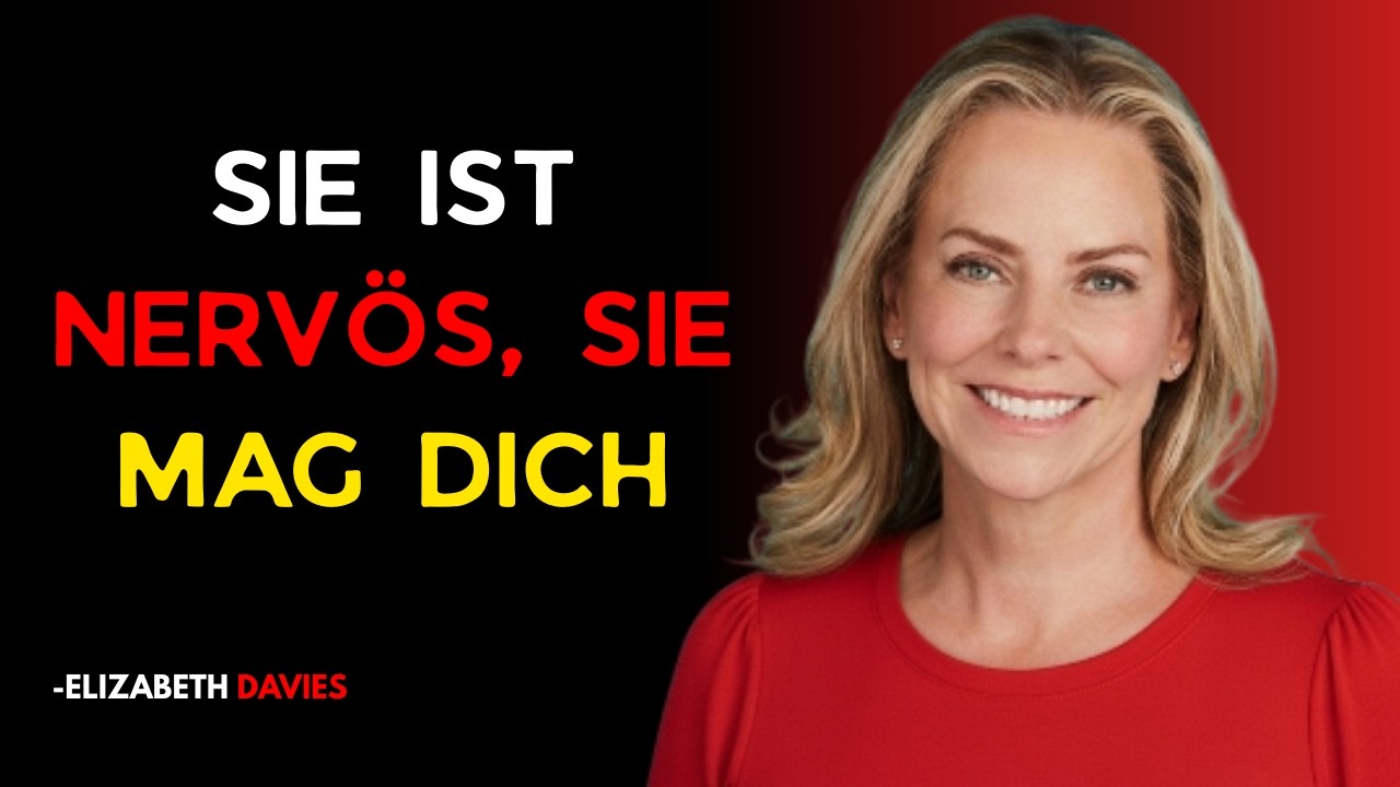 Sie macht DAS, wenn sie nervös ist und heimlich auf dich steht