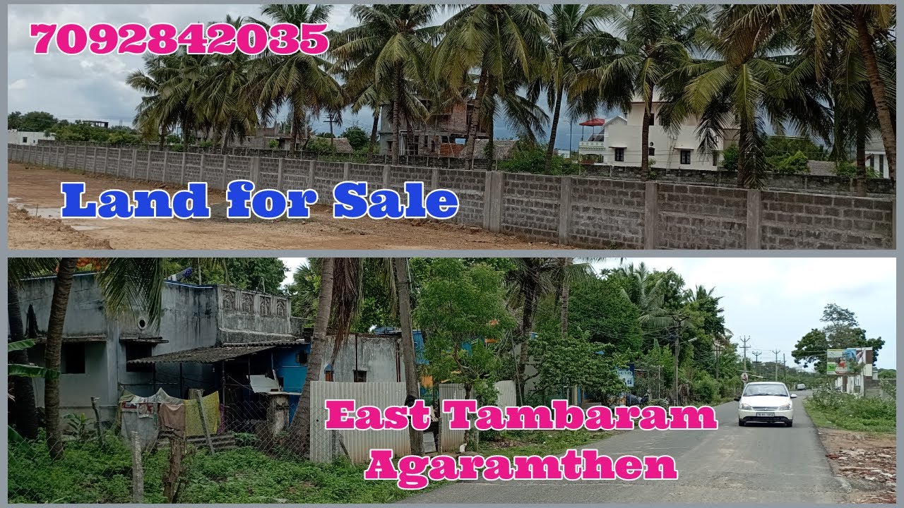 East Tambaram Agaramthen Land for Sale Plots for sale Residential
