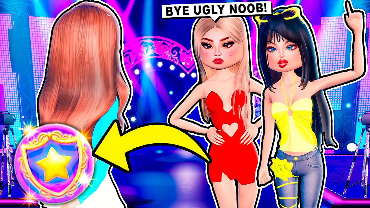 Toxic Girls KICKED me OUT, So I USED MY IMMUNITY..(Dress to Impress)