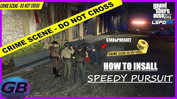 SpeedyPursuit | How To Install & InGame ShowCase | GTAV | LSPDFR |#GamerBenny711