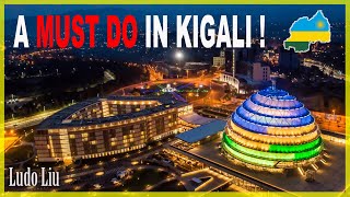 Travel vlog - What to do the First NIGHT in KIGALI City RWANDA - 4K travel Immersion