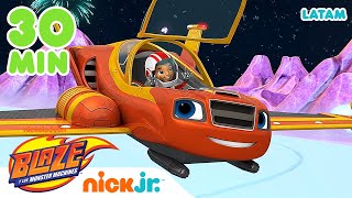 ¡30 minutos de súper misiones! | Blaze y los Monster Machines