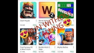 Run games without installing using Instant app 😍INSTANT GAMES😍 screenshot 3