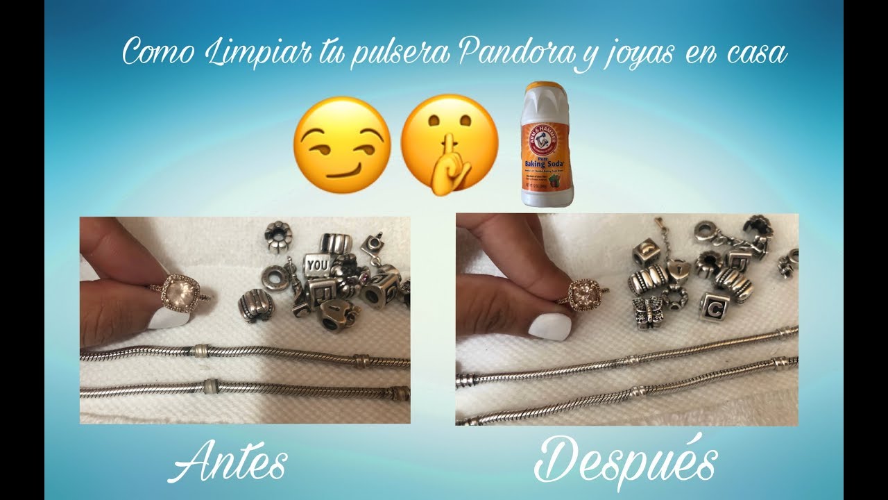 Limpiar Pandora Fácilmente Con Bicarbonato ️ Fácil De Limpiar