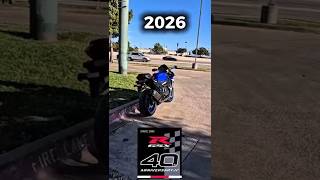 2026 Suzuki GSXR-750 40th ANNIVERSARY