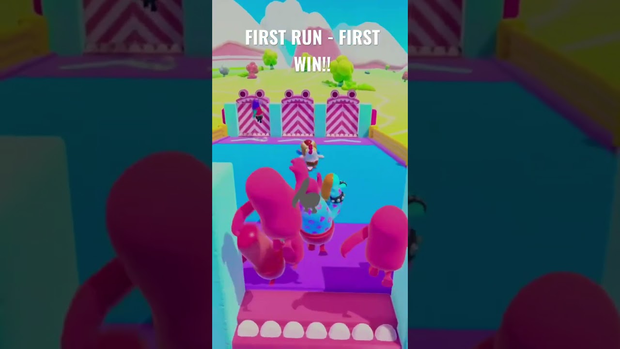 FALL GUYS (PS5) - First run & first win