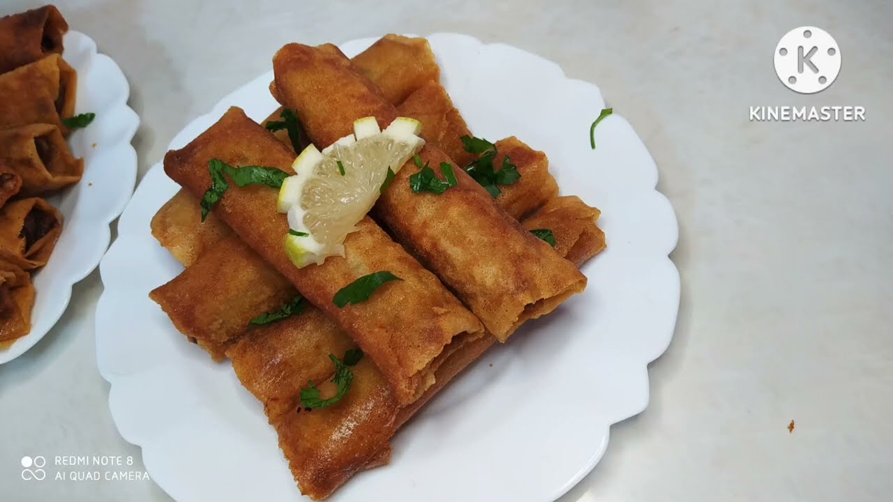 بوراك البيشامال بنة وقرمشة