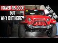 Why Is this BRAND NEW 2021 Jeep Wrangler at a Dealer Auction? - Flying Wheels