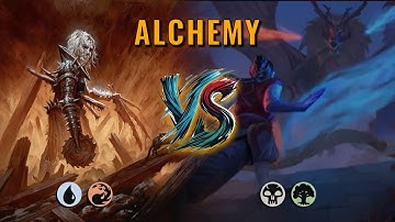 MTG Alchemy - Izzet Midrange by CunicoliGoblin VS Golgari Midrange by mrmo