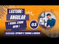 3rd Lecture: Angular (Visual Studio Intro)