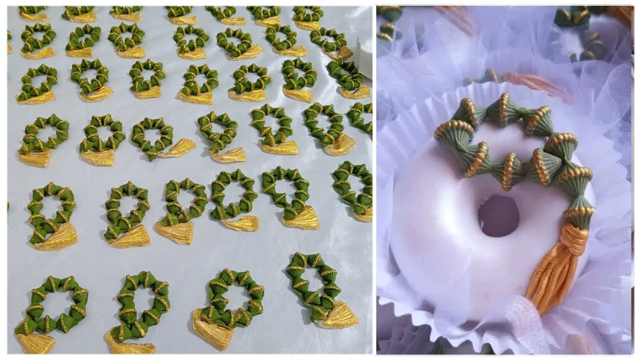 كيفاه تبداي مشروعك عجينة السكر ⁉️ تركيب السبحة 📿 للمبتديئات ❌ بتفصيل لتزيين الكعيكات او الحلويات