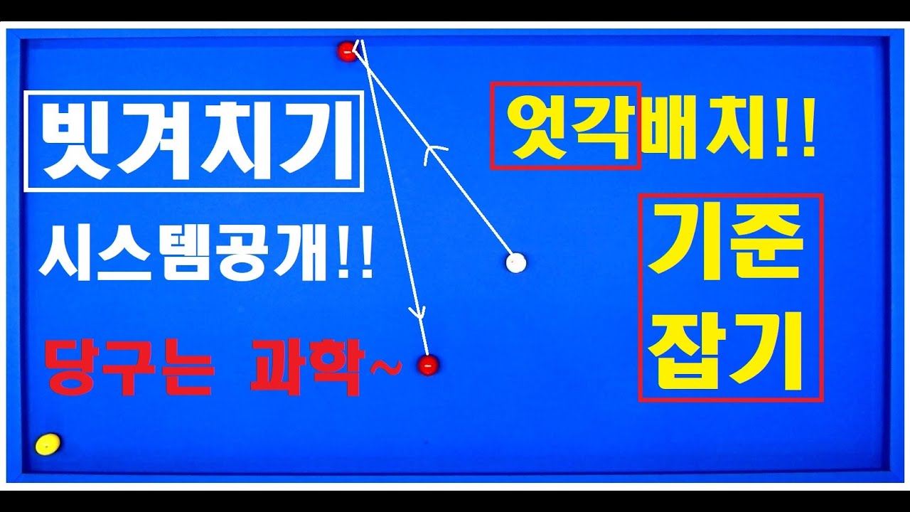89편[엇각 1쿠션  볼시스템]싑게 해결해보세요~ 초간편시스템