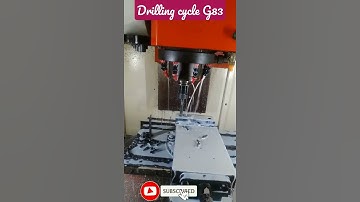 Drilling on vmc by G83