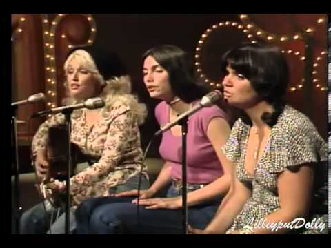 Dolly Parton Bury Me Beneath The Willow on Dolly Show with Emmylou Harris  Linda Ronstadt 197677