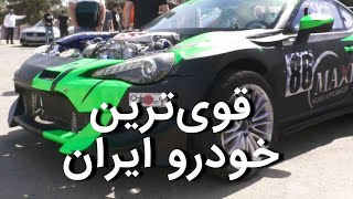 قوی ترین خودرو ایران - تویوتا با موتور هیولا در ایران