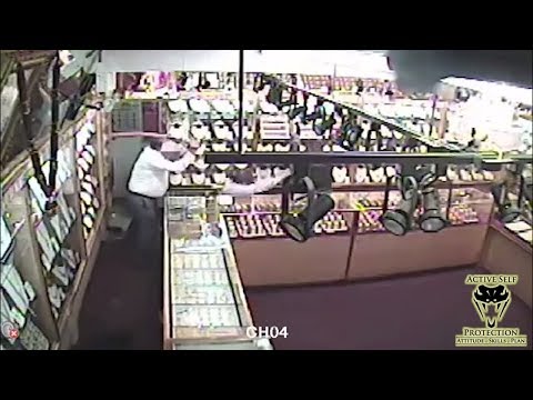 Jewelry Store Owners Repel Boarders With Cutlass and Acid | Active Self Protection