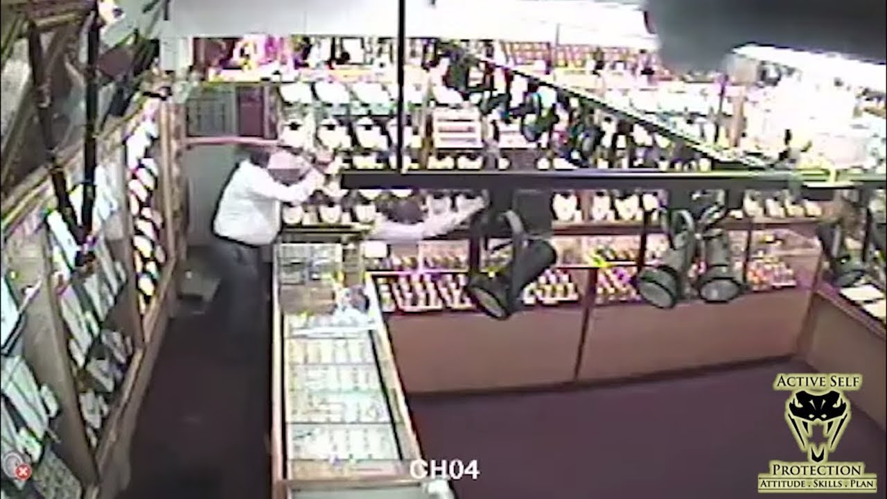 Jewelry Store Owners Repel Boarders With Cutlass and Acid | Active Self Protection