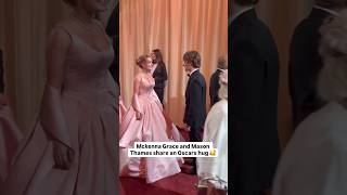 McKenna Grace and Mason Thames Share a Hug at the Oscars 🥰