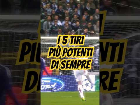 The 5 Most Powerful Shots In Football History Shorts