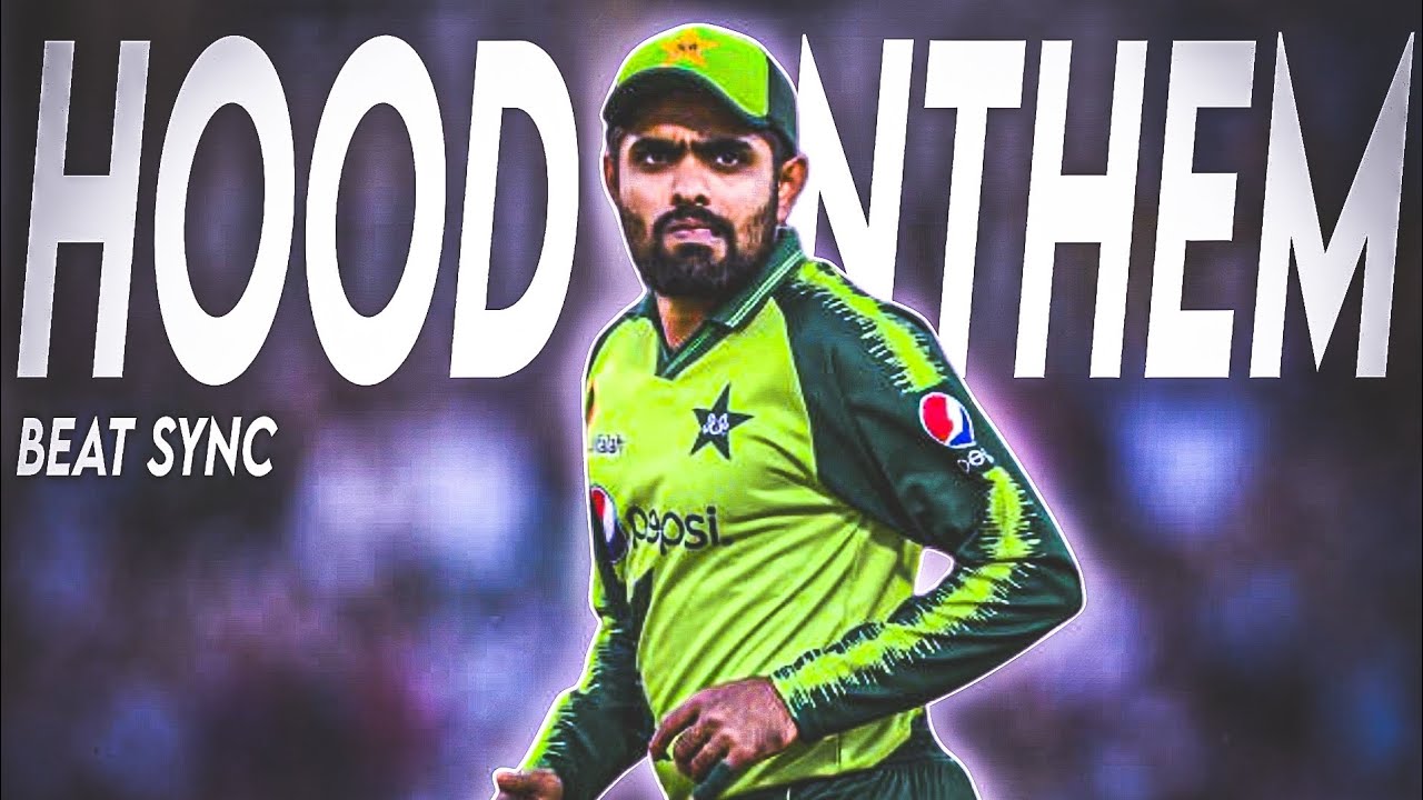 HOOD ANTHEM Ft. Babar Azam🥵•Shubh | Houd Anthem Edit Audio | babar azam edit |