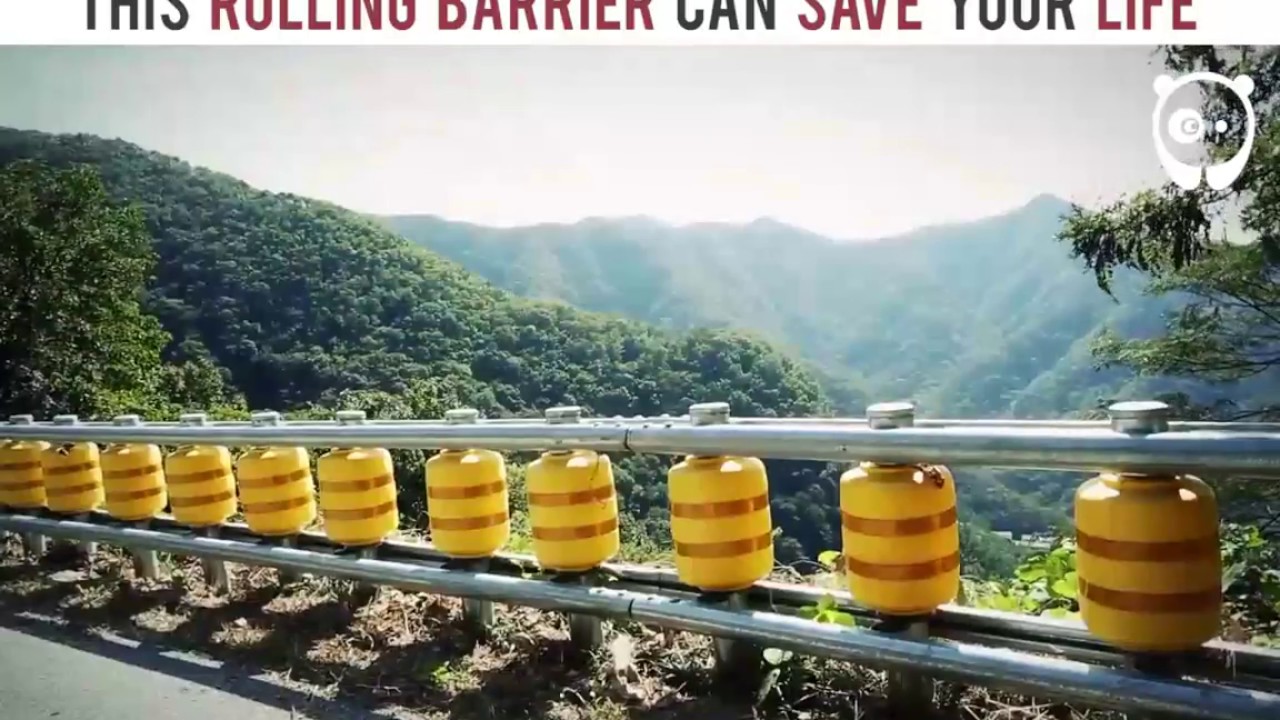 This rolling barrier can save your life | Bored Panda