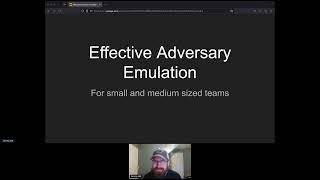 Effective Adversary Emulation