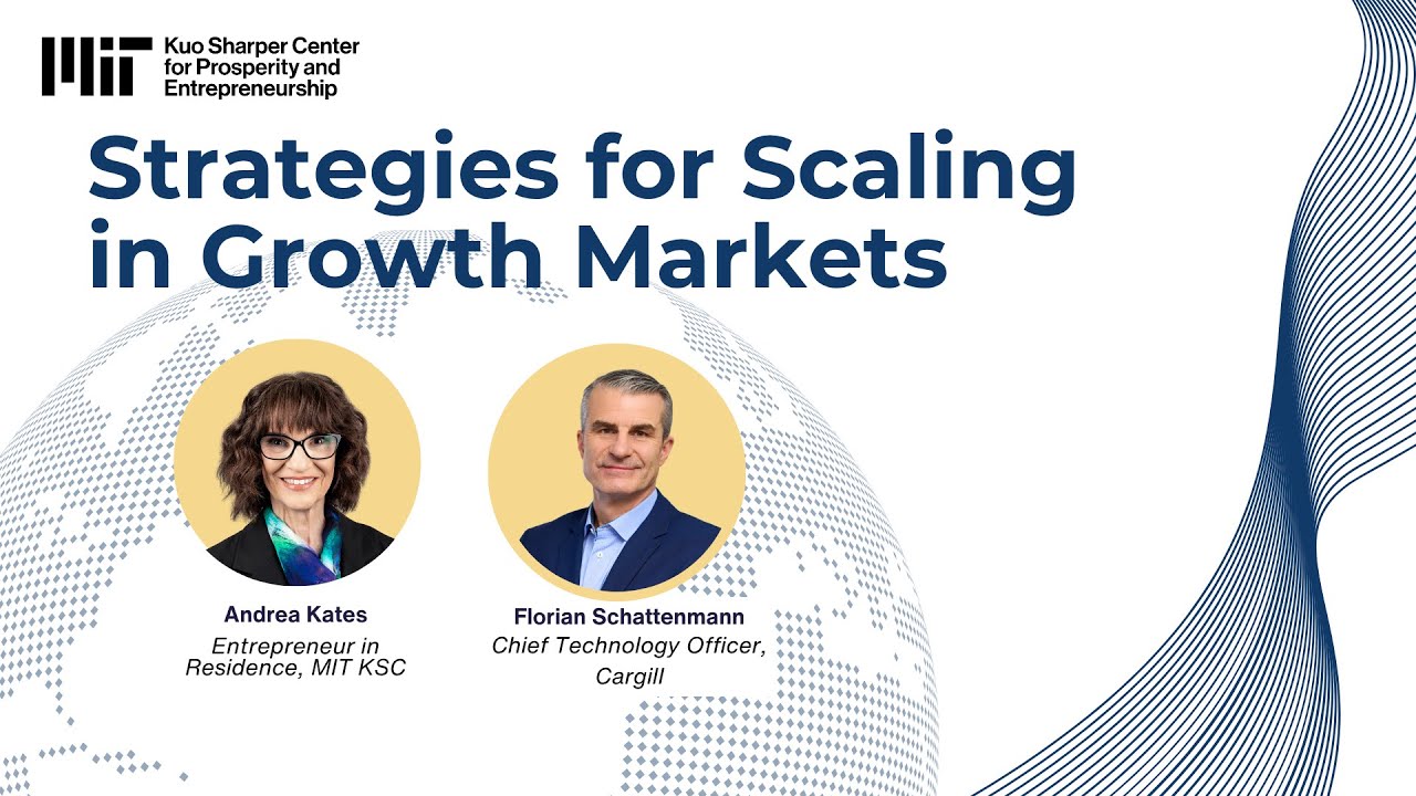 Webinar Series hosted by Andrea: Strategies for Scaling in Growth Markets with Florian Schattenmann