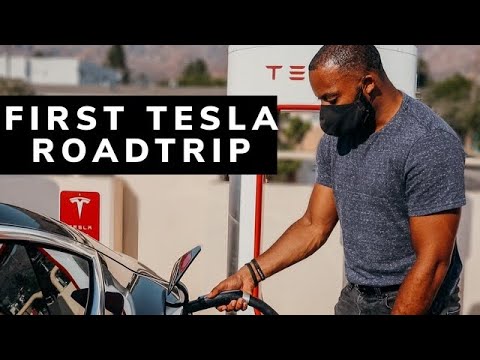 My First Tesla Model 3 Road Trip! - YouTube
