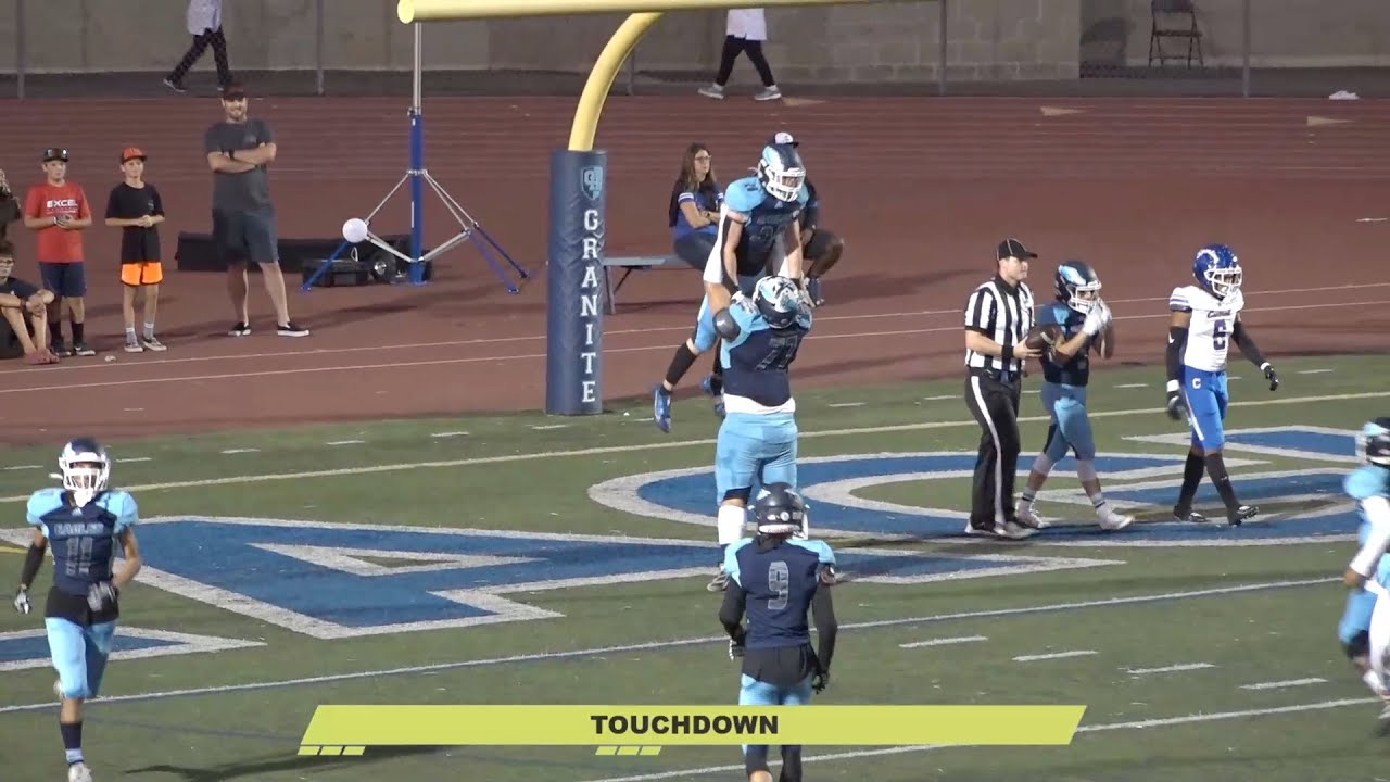 Central Spartans vs. Granite Hills Eagles (Condensed Football Broadcast Highlights) (9/16/2022)